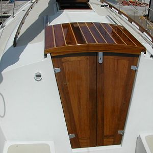 New companionway hatch and doors