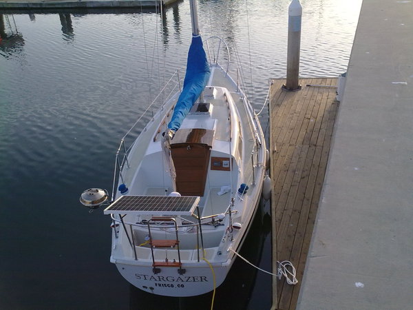 Ah, the end of launch day at Ventura Marina - a great place.