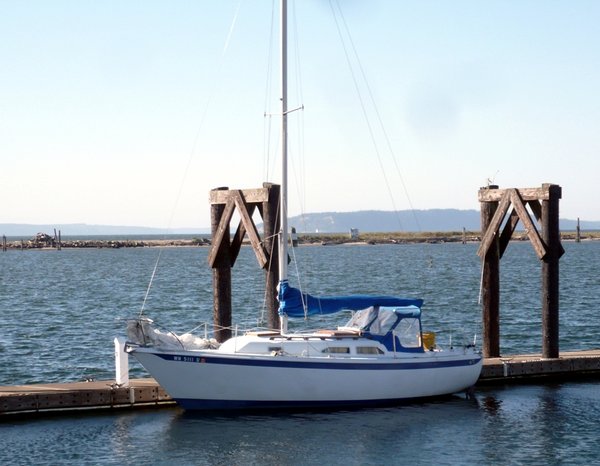 At the guest dock in Everett