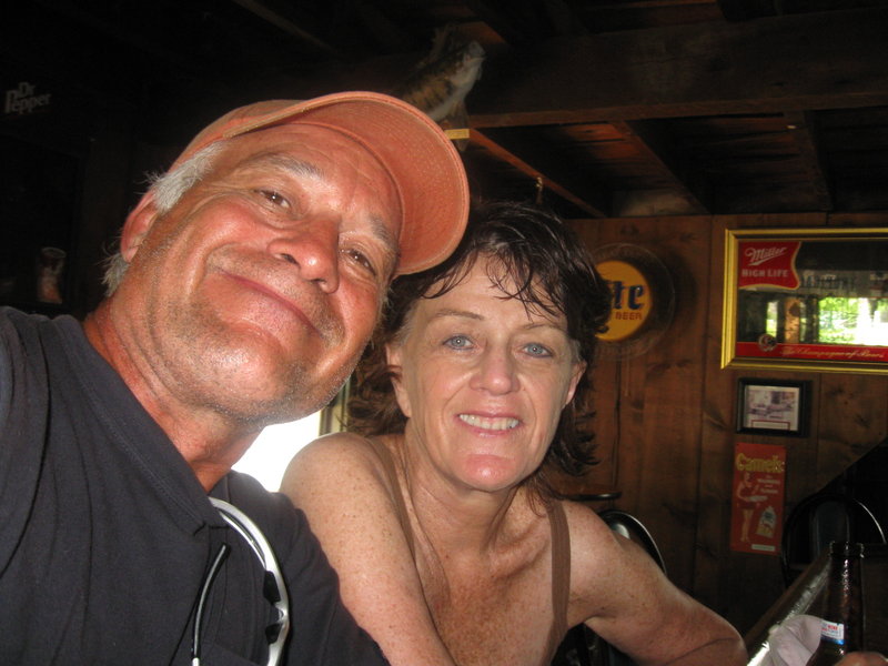 sue and i at 'john's bar' PIB